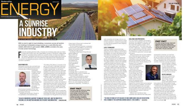 BD Energy - solar power uses