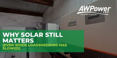 AWPower - solar still matters