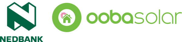 nedbank and oobasolar logos